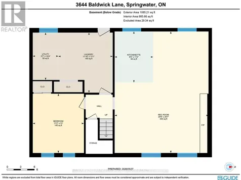 3644 Baldwick Lane Springwater ON L0M 1T0