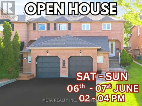 12 Heaver Drive Whitby (pringle Creek) ON L1N 8X2