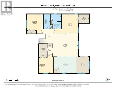 1640 Oxbridge Drive Cornwall ON K6J 0B8