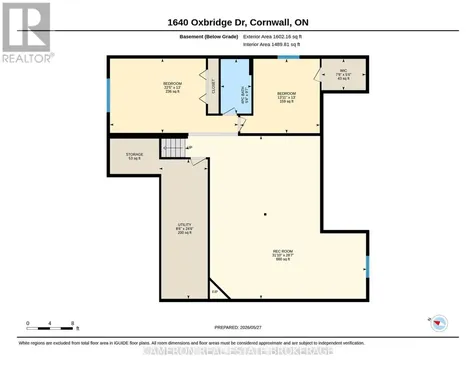 1640 Oxbridge Drive Cornwall ON K6J 0B8