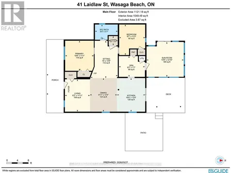 41 Laidlaw Street Wasaga Beach ON L9Z 2L2