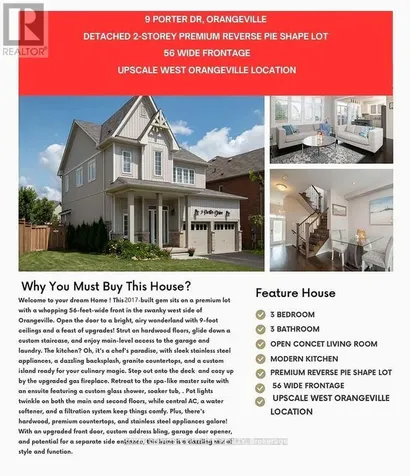 9 Porter Drive Orangeville ON L9W 6Z4
