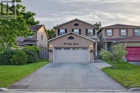 90 Rice Drive Whitby (pringle Creek) ON L1N 7Y3