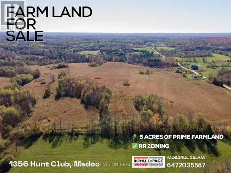 1356 Hunt Club Road East Madoc ON K0K 2K0
