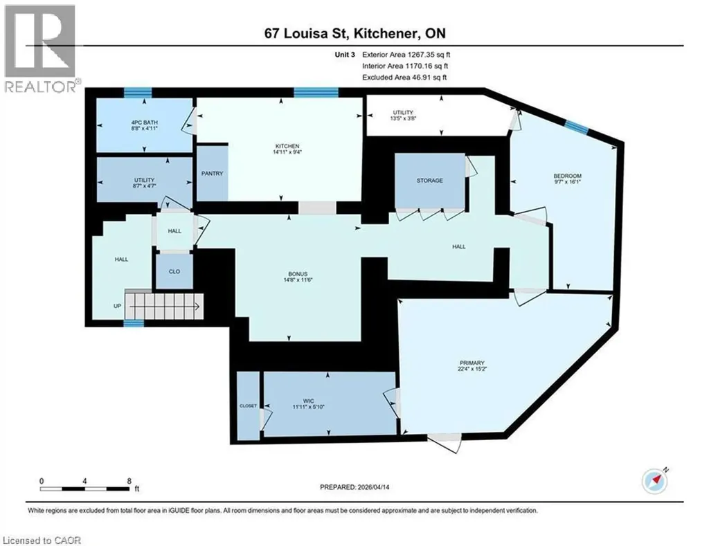 67 Louisa Street Kitchener ON N2H 5L9