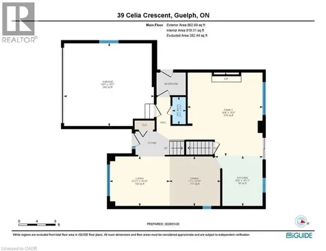 39 Celia Crescent Guelph ON N1G 4R4