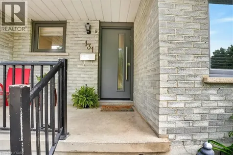 131 Carlyle Drive Kitchener ON N2P 1V9