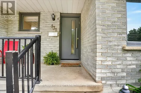 131 Carlyle Drive Kitchener ON N2P 1V9