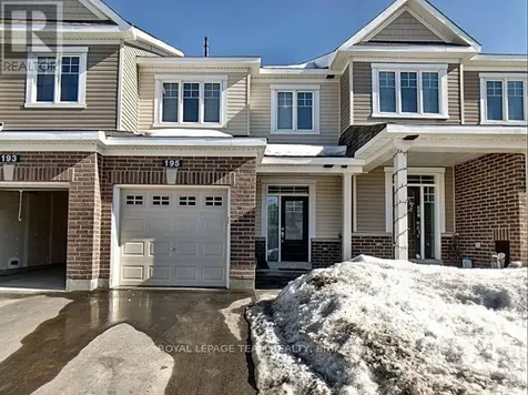195 Kimpton Drive Ottawa ON K2S 2H9