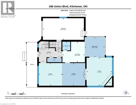 186 Union Boulevard Kitchener ON N2M 2S4