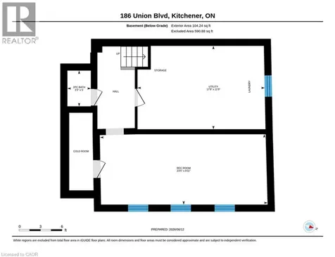 186 Union Boulevard Kitchener ON N2M 2S4