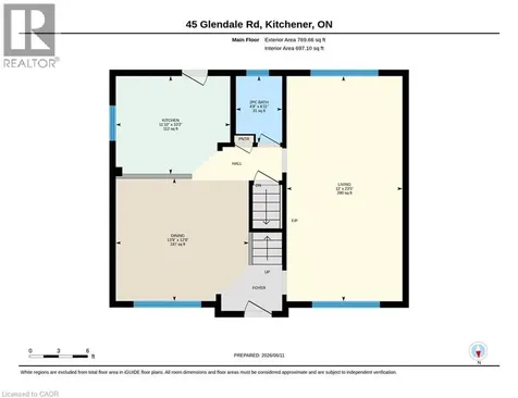 45 Glendale Road Kitchener ON N2H 2Z7