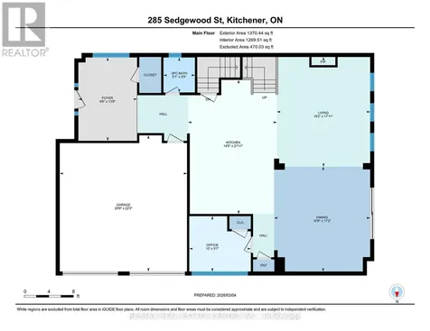 285 Sedgewood Street Kitchener ON N2P 0G6