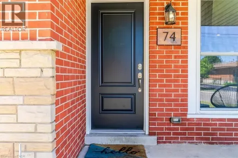 74 Greeningdon Drive Hamilton ON L9A 3A7