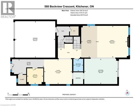 588 Beckview Crescent Kitchener ON N2R 0R4