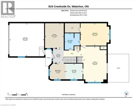 819 Creekside Drive Waterloo ON N2V 2S6