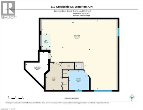 819 Creekside Drive Waterloo ON N2V 2S6