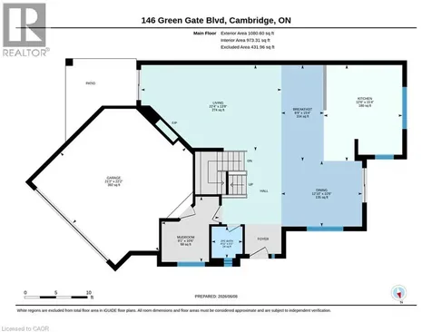 146 Green Gate Boulevard Cambridge ON N1T 0C6