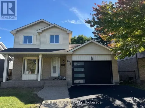275 Tagge Crescent Kitchener ON N2K 3R7