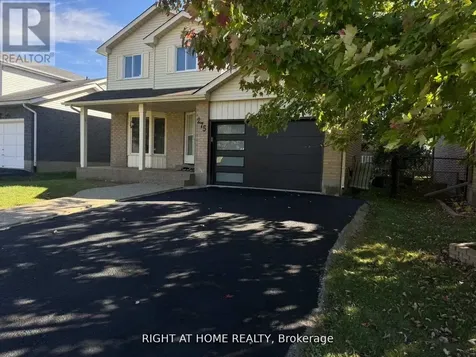 275 Tagge Crescent Kitchener ON N2K 3R7