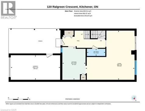 120 Ralgreen Crescent Kitchener ON N2M 1T9