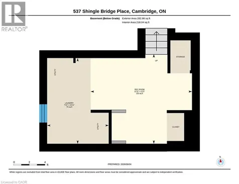 537 Shingle Bridge Place Cambridge ON N3H 5C4