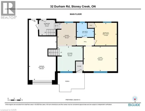 32 Durham Road Stoney Creek ON L8E 1X1