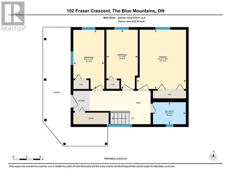 102 Fraser Crescent Blue Mountains ON L9Y 0M8