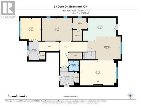 33 Dore Drive Brantford ON N3T 0X8