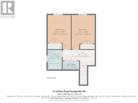 21 Settlers Road Orangeville ON L9W 5B2