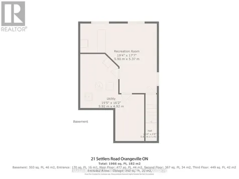 21 Settlers Road Orangeville ON L9W 5B2