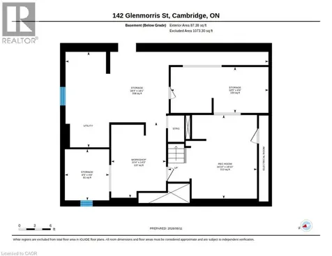 142 Glenmorris Street Cambridge ON N1S 2Z5