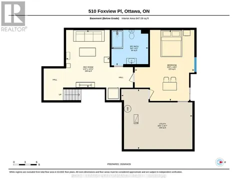 510 Foxview Place Ottawa ON K1K 4C4