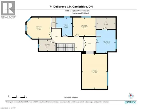 71 Dellgrove Circle Cambridge ON N1T 2J9
