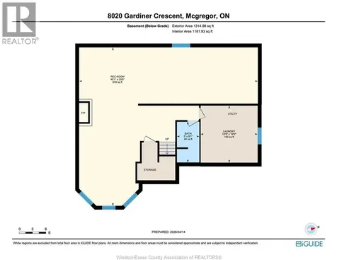 8020 Gardiner Crescent Mcgregor ON N0R 1J0