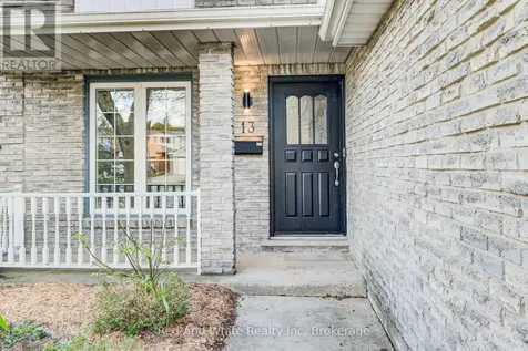 13 Gateview Drive Waterloo ON N2T 1A3
