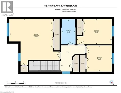 85 Activa Avenue Kitchener ON N2E 3R4
