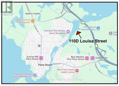 110D Louisa Street Parry Sound ON P2A 2V3