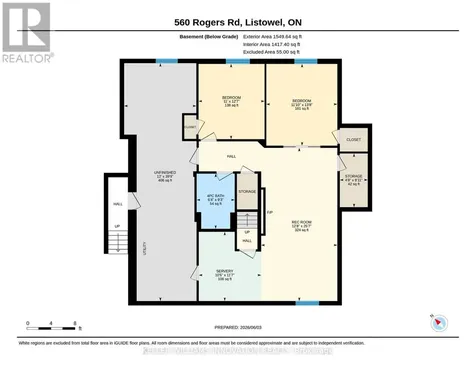 560 Rogers Road North Perth (listowel) ON N4W 0G1