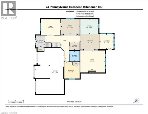 74 Pennsylvania Crescent Kitchener ON N2P 2S6