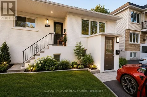 241 Ferland Street Ottawa ON K1L 7T5