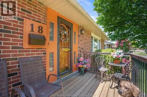18 Woodland Avenue Chatham ON N7L 2S3