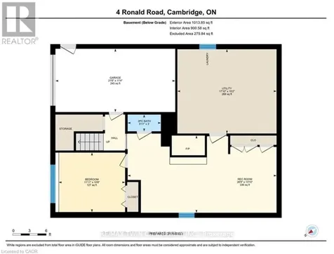4 Ronald Road Cambridge ON N1S 4N1