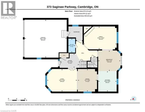 373 Saginaw Parkway Cambridge ON N1T 1M5