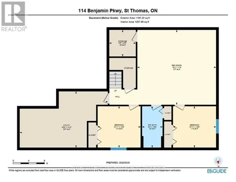 114 Benjamin Parkway St. Thomas ON N5R 0L6