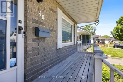 40 Aldershot Avenue Brockville ON K6V 2P8