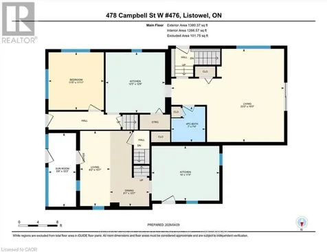 476-478 Campbell Street West North Perth (listowel) ON N4W 1J3