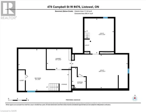 476-478 Campbell Street West North Perth (listowel) ON N4W 1J3