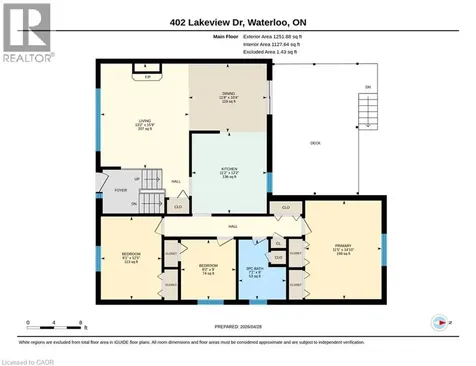 402 Lakeview Drive Waterloo ON N2L 4Z6