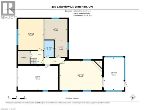 402 Lakeview Drive Waterloo ON N2L 4Z6
